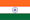 India flag - Hindi language