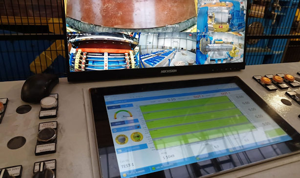 स्लिटिंग लाइन मापन प्रदर्शन