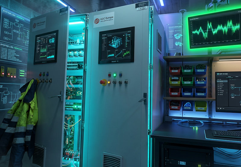 Belçika'da endüstriyel kurulum