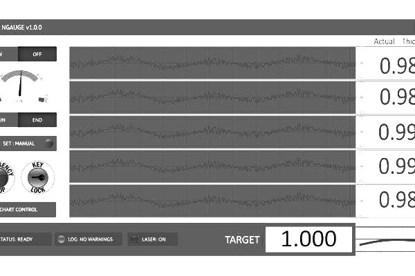 Çevrimiçi proses kontrolü - düz metaller bombe ve kama kontrolü